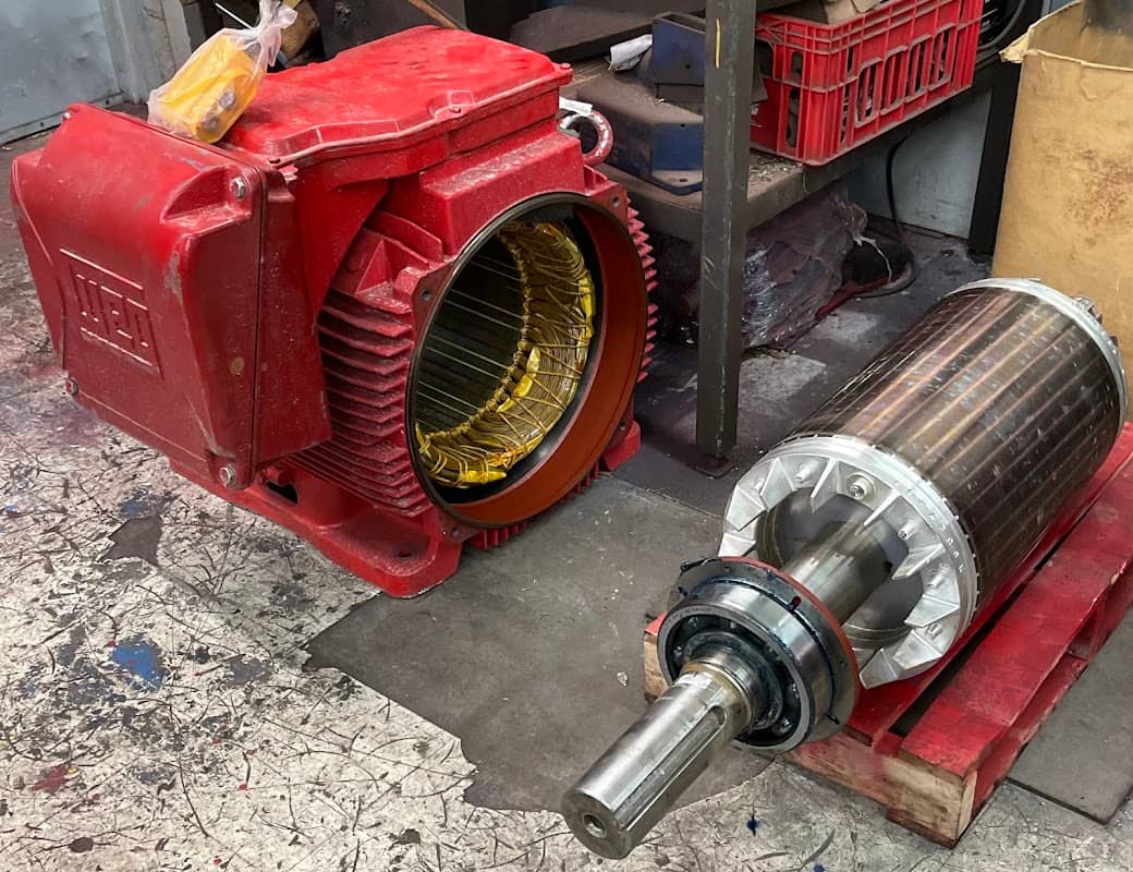 Ajax Pump + Motor, photographed at its own listing