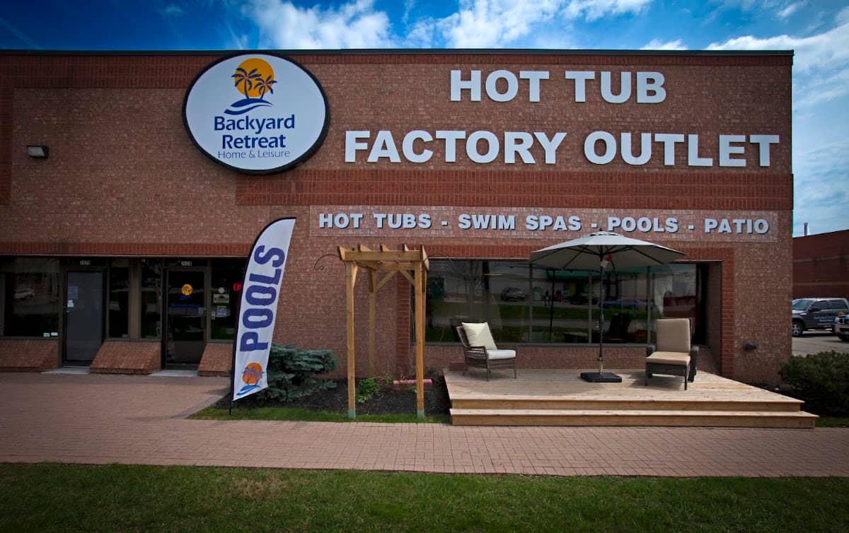 Backyard Retreat - Hot Tubs, Swim Spas & All-Weather Pools (Hydropool Factory Outlet Store), photographed at its own listing