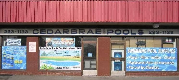 Cedarbrae Pools Co. Ltd., photographed at its own listing