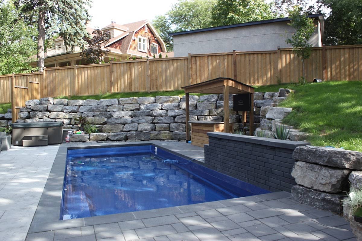 Stone Landscaping & Pools, photographed at its own listing